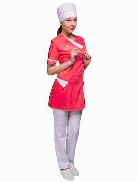 Костюм женский медсестры: блуза Б-2-13, брюки БРЖ-1