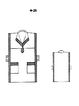 Фартук-сарафан модель Ф-25