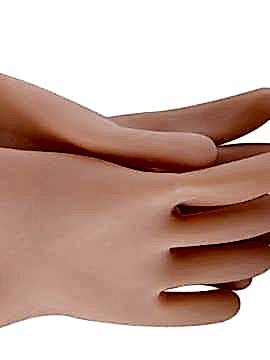 Перчатки диэлектрические бесшовные