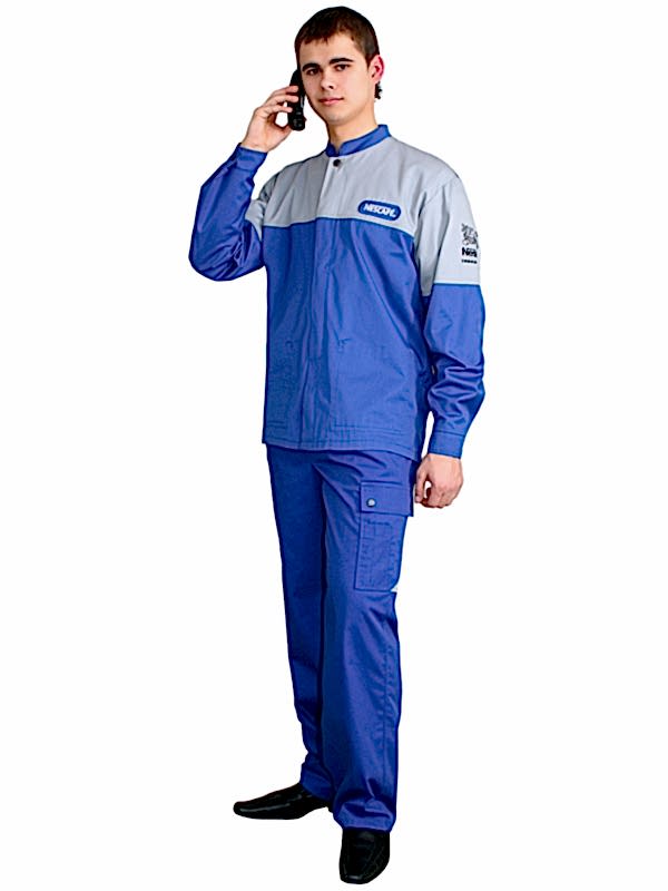 Костюм мужской рабочий: куртка К-1-11, брюки БРМ-2