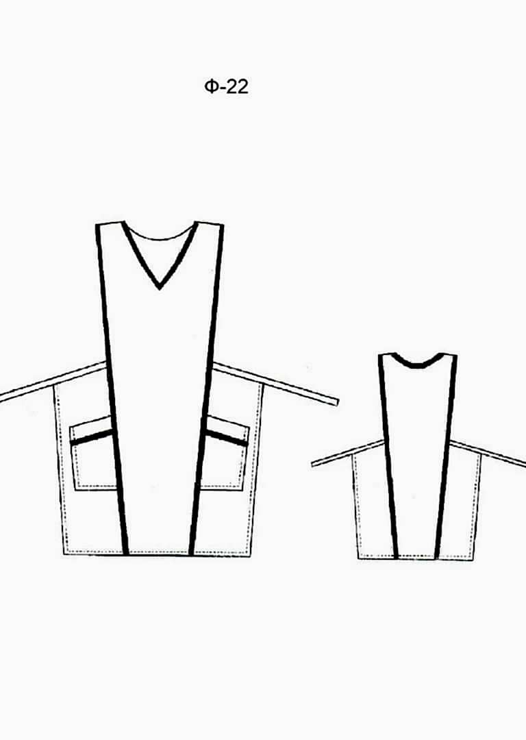Фартук-сарафан модель Ф-22